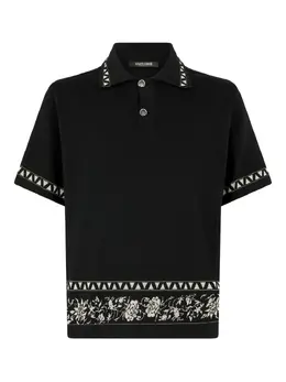 Roberto Cavalli: Жаккардовое поло 