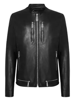 Philipp Plein: Кожаная куртка 