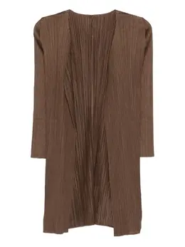 Pleats Please Issey Miyake: Открытое пальто 