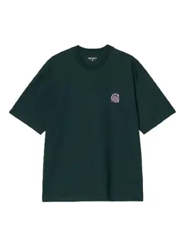 Carhartt WIP: Тёмная футболка 