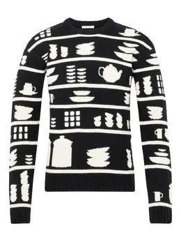 JW Anderson: Чёрный свитер 