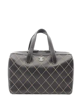 CHANEL Pre-Owned: Чёрная сумка 