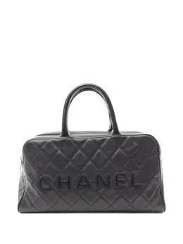 CHANEL Pre-Owned: Чёрная сумка 