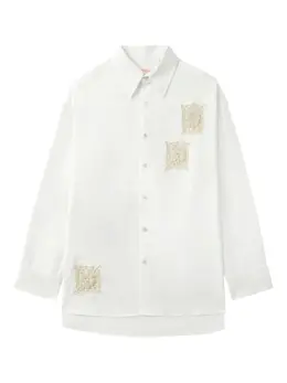 BAPY BY *A BATHING APE®: Льняная рубашка 