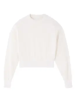 Jacquemus: Белый свитер 