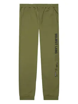 Helmut Lang: Брюки с манжетами 
