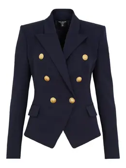 Balmain: Двубортная куртка 