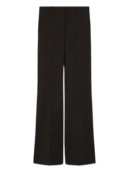 Sportmax: Чёрные брюки 