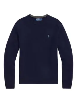 Polo Ralph Lauren: Синий свитер 