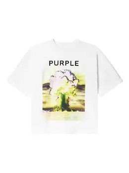 Purple Brand: Футболка с принтом 