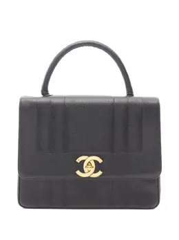 CHANEL Pre-Owned: Чёрная сумка 