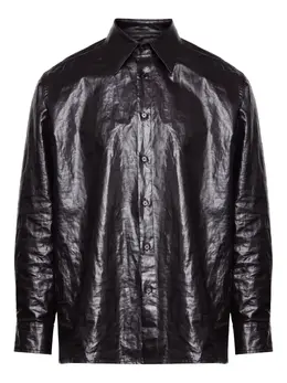 MM6 Maison Margiela: Рубашка на пуговицах 