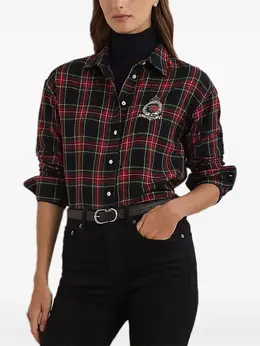 Lauren Ralph Lauren: Рубашка в клетку 