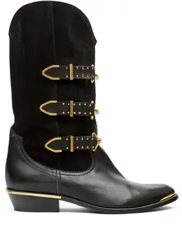 ISABEL MARANT: Чёрные ботинки 