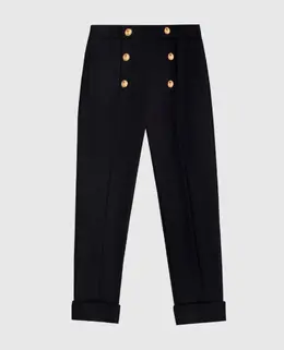 Balmain: Синие брюки 
