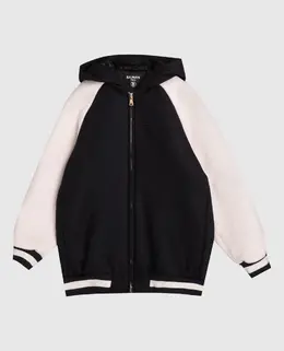 Balmain: Чёрная куртка 