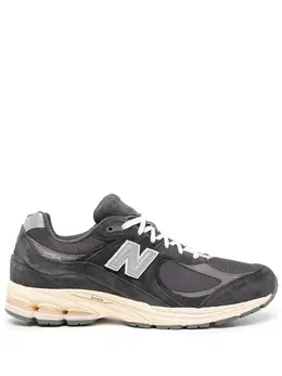 New Balance: Тёмные кроссовки  2002R