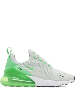 Nike: Серебристые кроссовки  Air Max 270