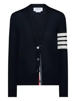Thom Browne: Кардиган  4-Bar из мериноса