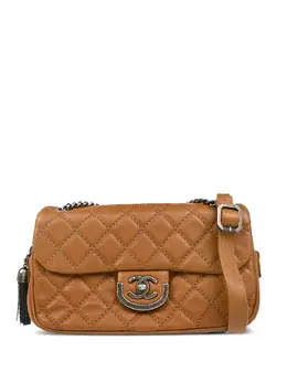 CHANEL Pre-Owned: Коричневая сумка 