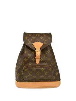 Louis Vuitton Pre-Owned: Коричневый рюкзак 