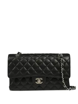 CHANEL Pre-Owned: Чёрная сумка 