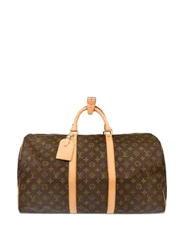Louis Vuitton Pre-Owned: Коричневая сумка-шоппер 
