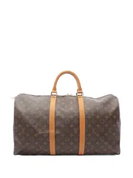 Louis Vuitton Pre-Owned: Коричневая сумка 