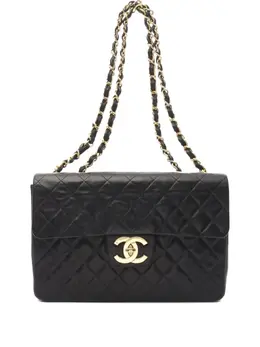 CHANEL Pre-Owned: Чёрная сумка 
