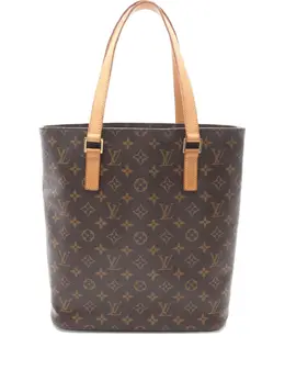 Louis Vuitton Pre-Owned: Коричневая сумка-шоппер 