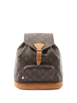 Louis Vuitton Pre-Owned: Коричневый рюкзак 