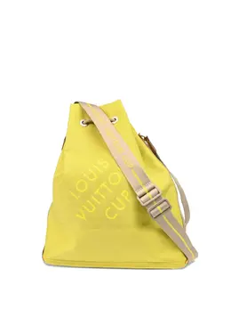 Louis Vuitton Pre-Owned: Жёлтая сумка 