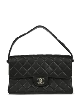 CHANEL Pre-Owned: Чёрная сумка 