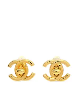 CHANEL Pre-Owned: Серьги 