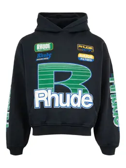RHUDE: Толстовка с принтом 