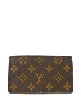 Louis Vuitton Pre-Owned: Коричневый кошелёк 
