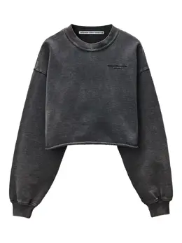 Alexander Wang: Тёмный свитшот 
