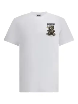 Moschino: Футболка  Teddy с принтом