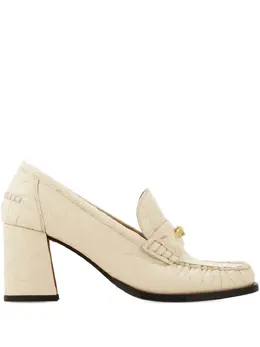 Ferragamo: Белые лоферы 