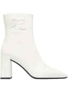 Courrèges: Белые ботинки 