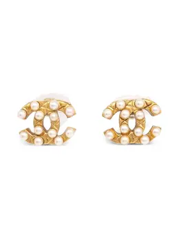 CHANEL Pre-Owned: Серьги 