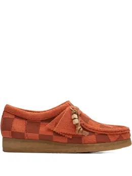 Clarks Originals: Оранжевые лоферы 