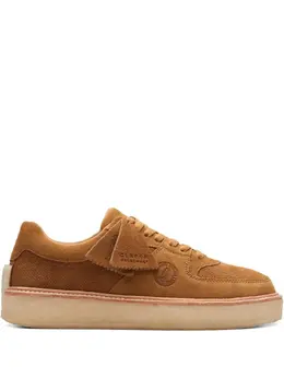 Clarks Originals: Коричневые кроссовки 