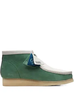 Clarks Originals: Зелёные ботинки 