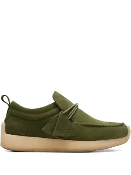 Clarks Originals: Зелёные туфли 