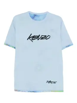 Kenzo: Футболка с принтом 