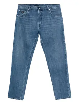 Prada Pre-Owned: Голубые джинсы 