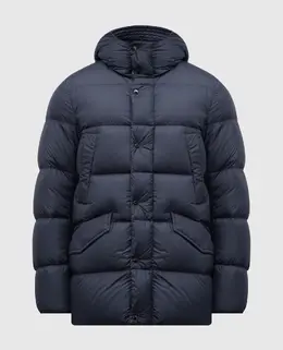 Woolrich: Синий пуховик 