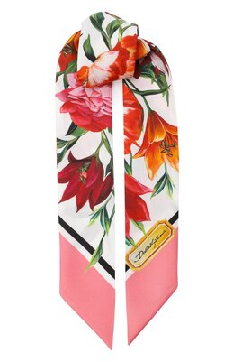 Dolce & Gabbana: Шарф с принтом 