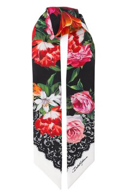 Dolce & Gabbana: Шарф с принтом 